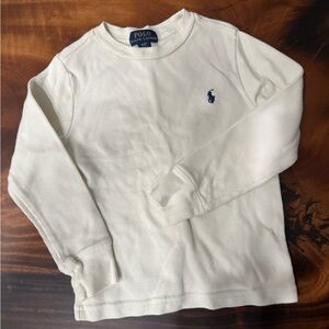 Polo waffle knit. 3T